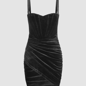 Black Velvet Dress